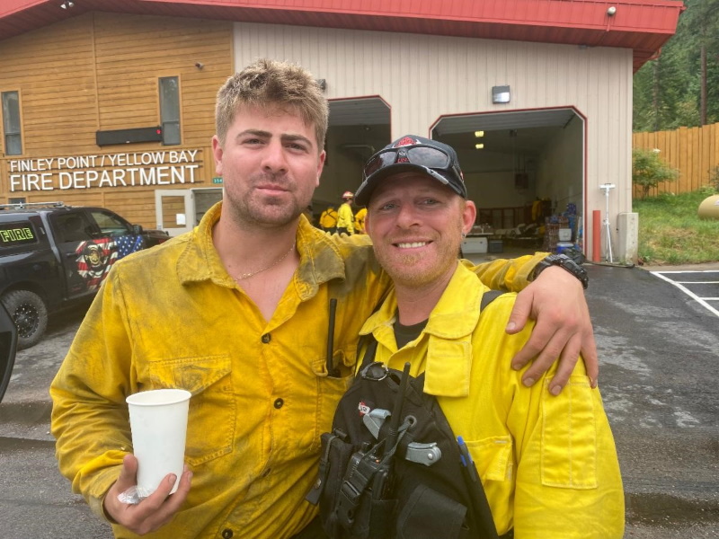 firemen in Polson Montana